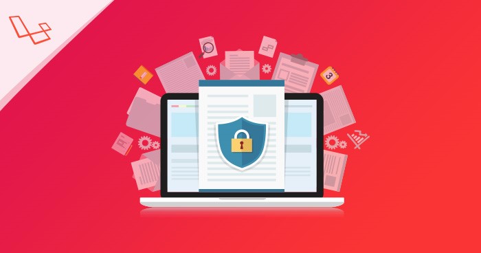 security of laravel