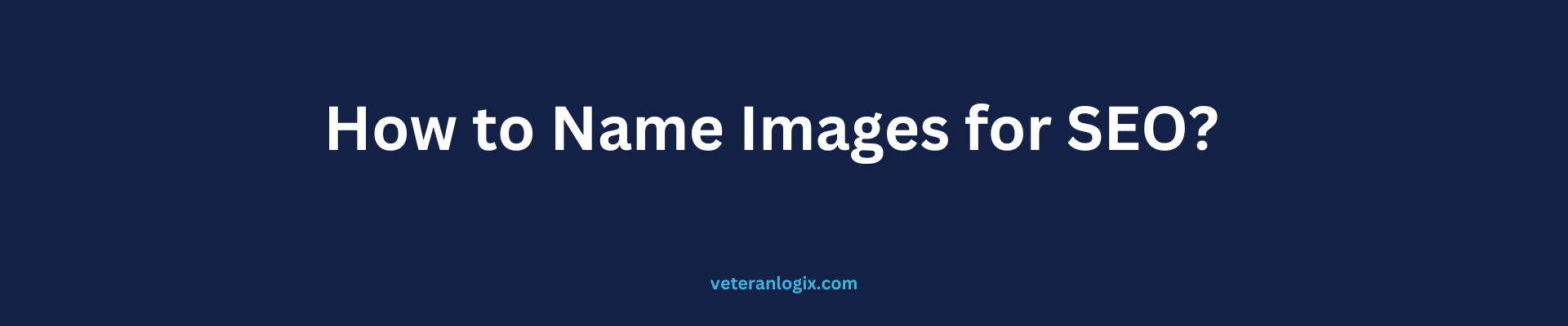 How to name images for seo