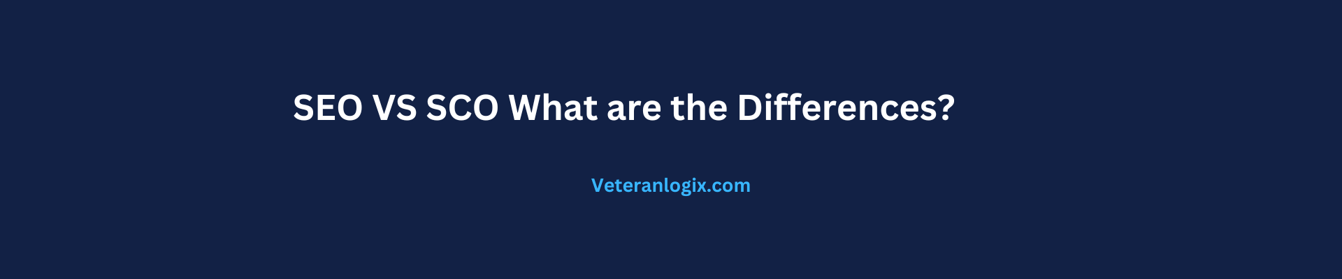 SEO vs SCO what are the differences